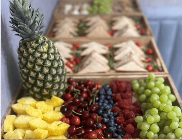 Always fresh and delicious catering